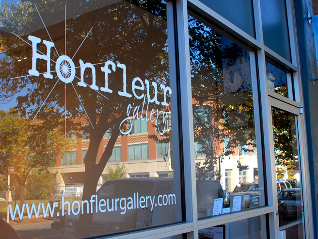 Honfleur Gallery window