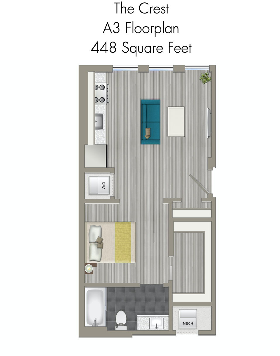 1 Bed Apartment Dc