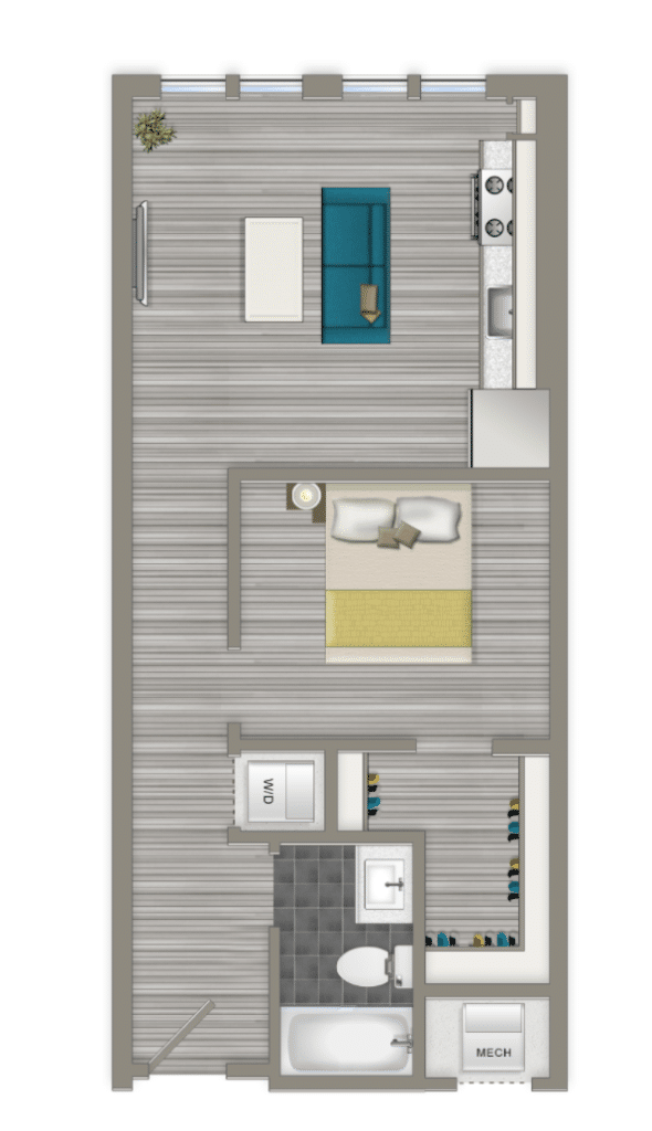 1-B-Crest-one-bedroom-floorplan