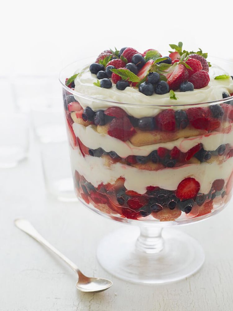 summer berry trifle