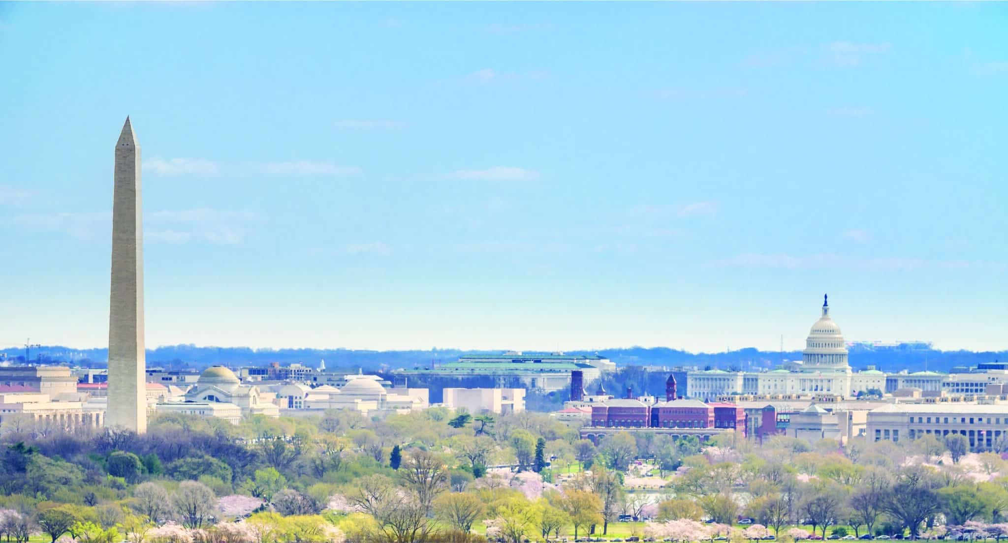 washington dc skyline